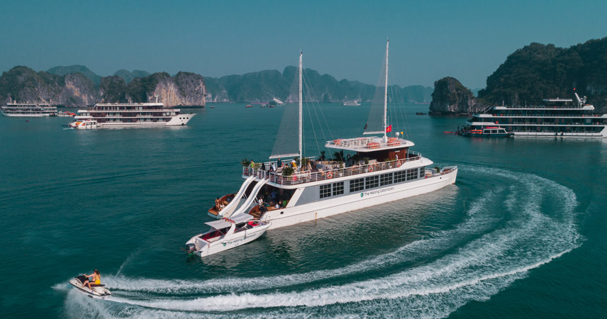 Explore Halong Bay day tour with Catamaran Cruise