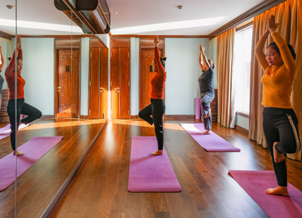 Yoga on Heritage Line Ylang Cruise