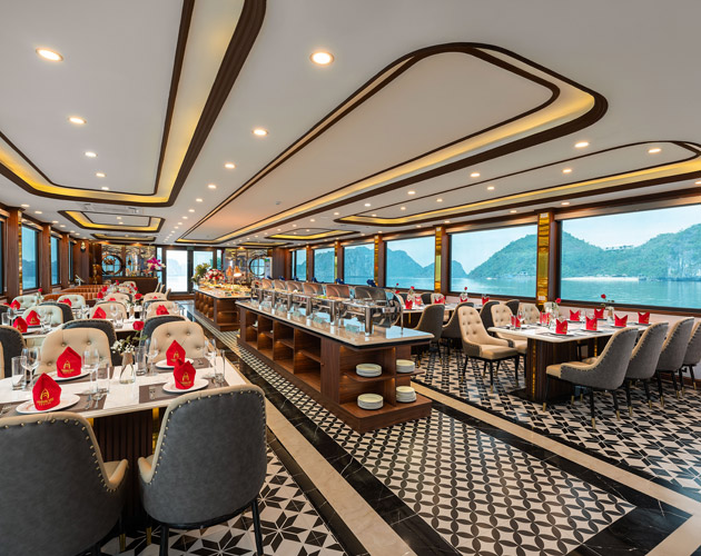 Ambrose Cruise Halong Bay | 5-Star Full-Day Luxury Tour