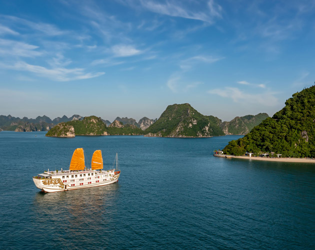 Explore Halong Bay on Indochine Sails Cruise