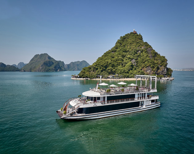 Sail Halong Bay in style with the fancy Iris Cruise