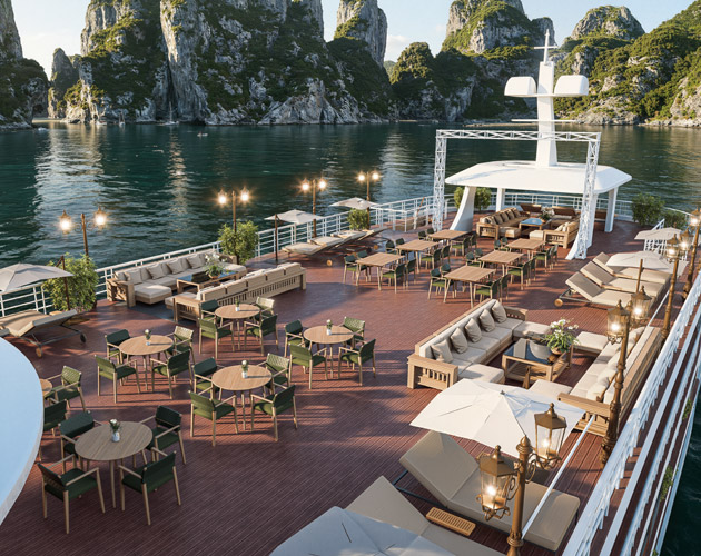 Discover Bai Tu Long Bay on Larissa Cruises