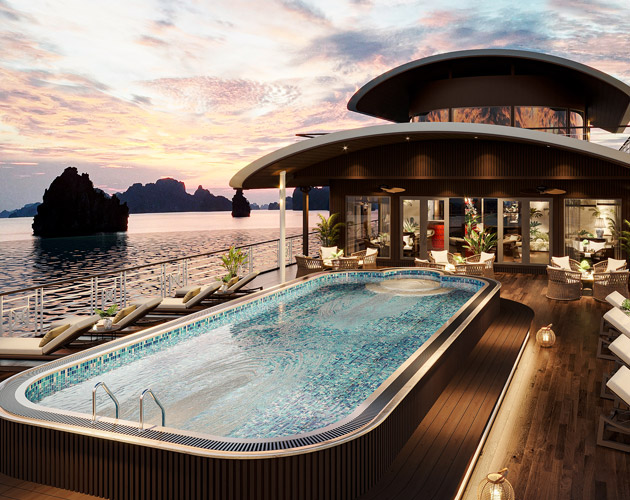 Explore Halong Bay on Nostalgia Sails